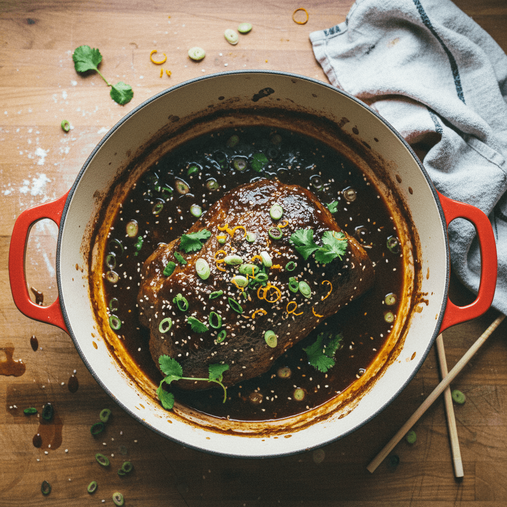 Saucy Asian-Inspired Chuck Roast