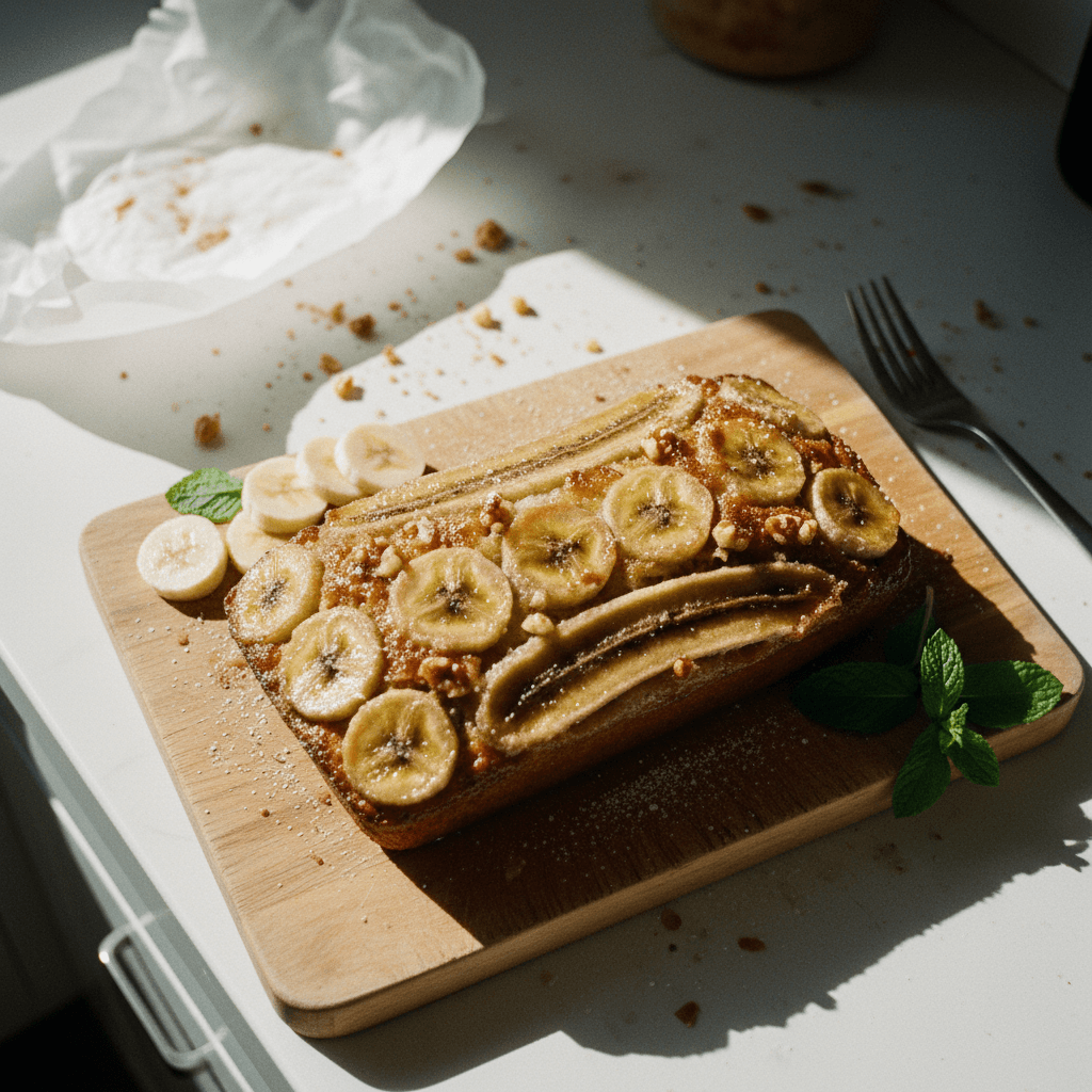 Upside Down Banana Bread
