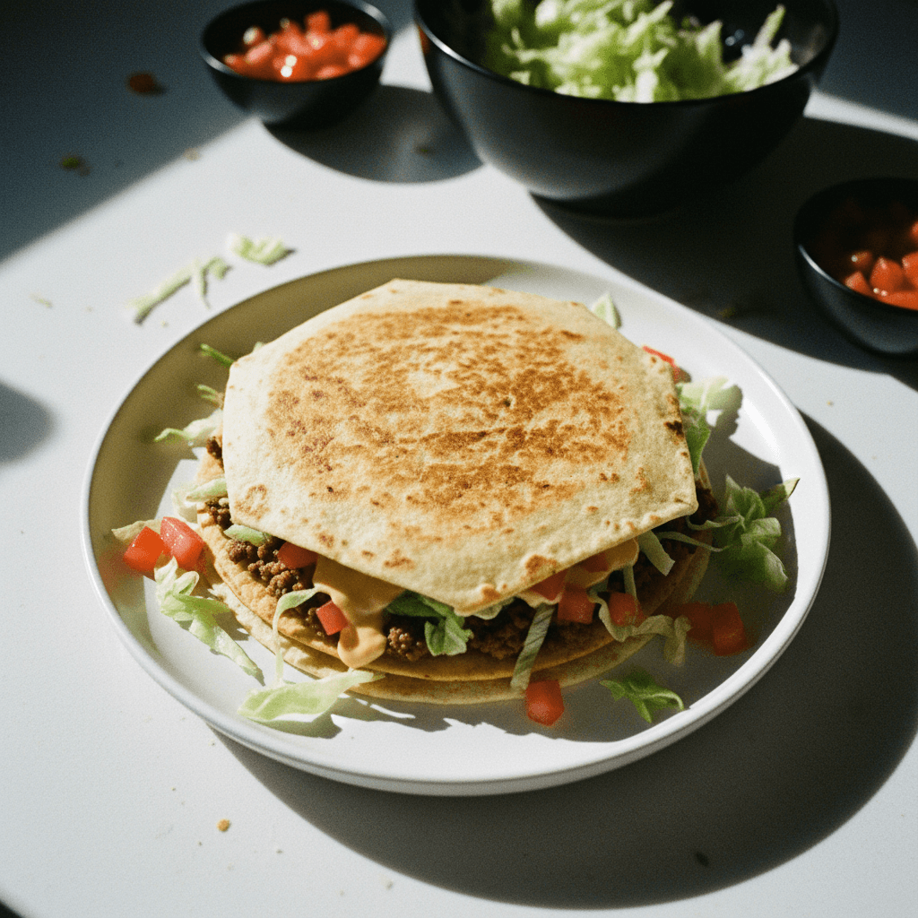 Homemade Crunchy Wrap