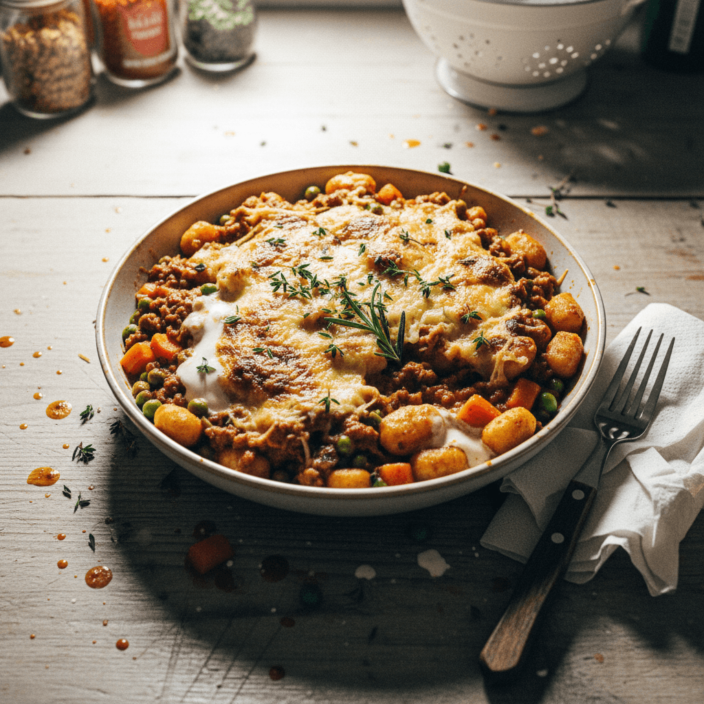 One-Pot Shepherd’s Pie Gnocchi