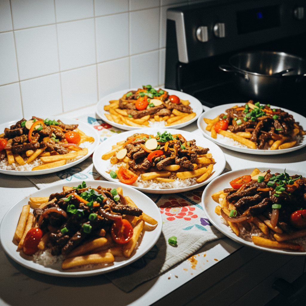 Air Fryer Lomo Saltado