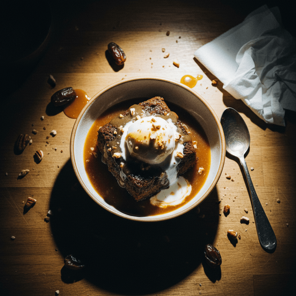 Sticky Toffee Pudding (Rice Cooker)