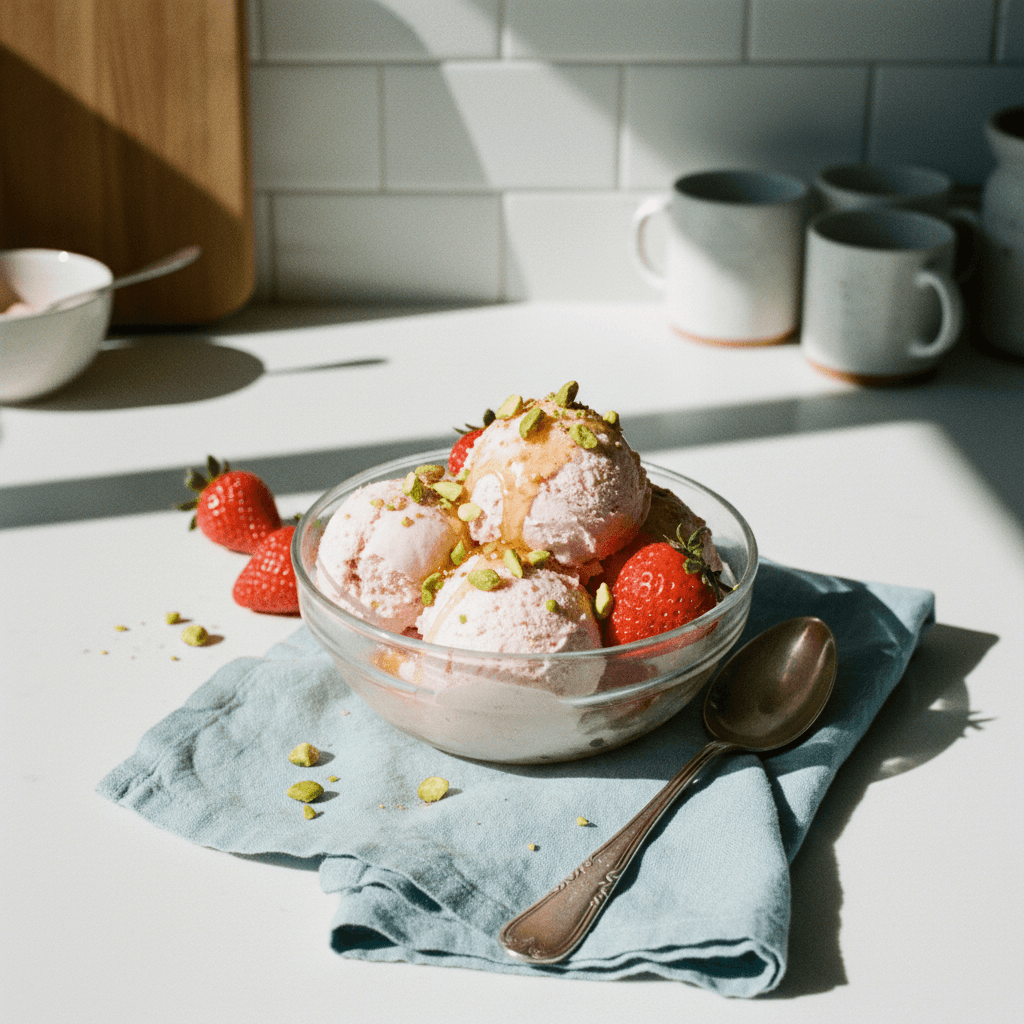 Simple and Healthy Ice Cream
