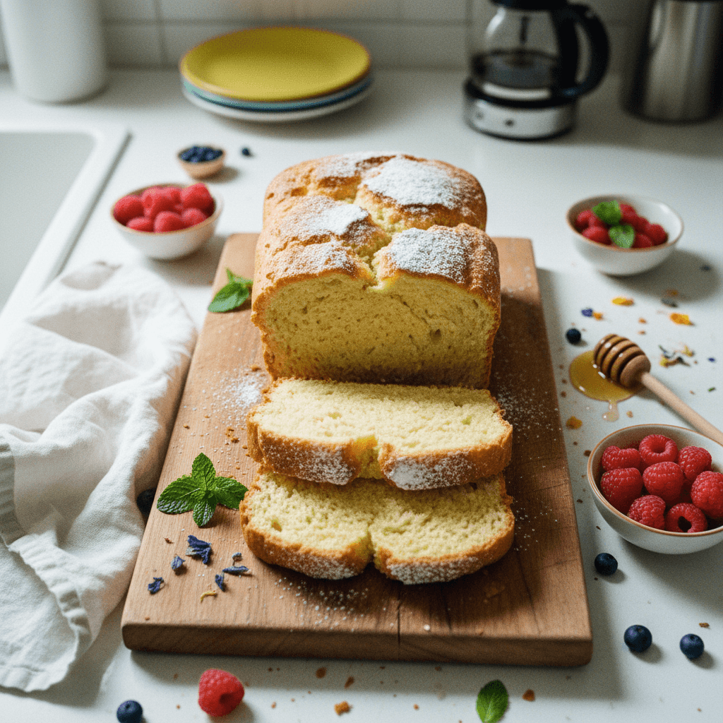 Pan Esponjoso Tipo Brioche Sin Gluten