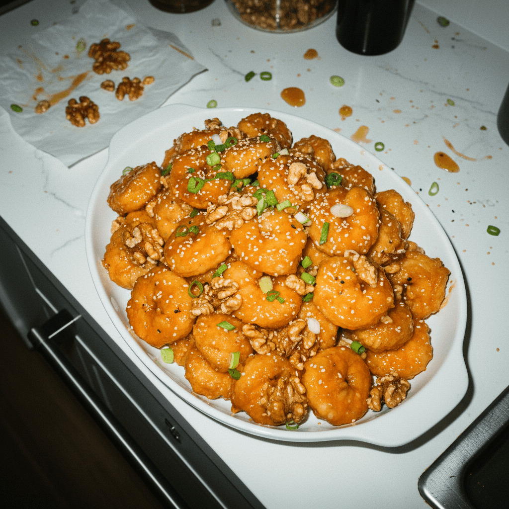 Crispy Honey Walnut Shrimp