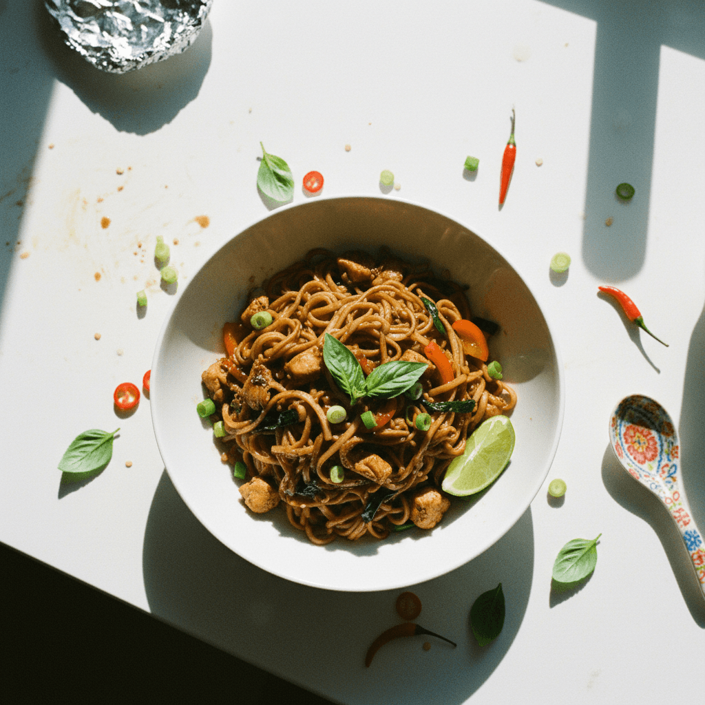 Pad Kee Mao (Drunken Noodles)