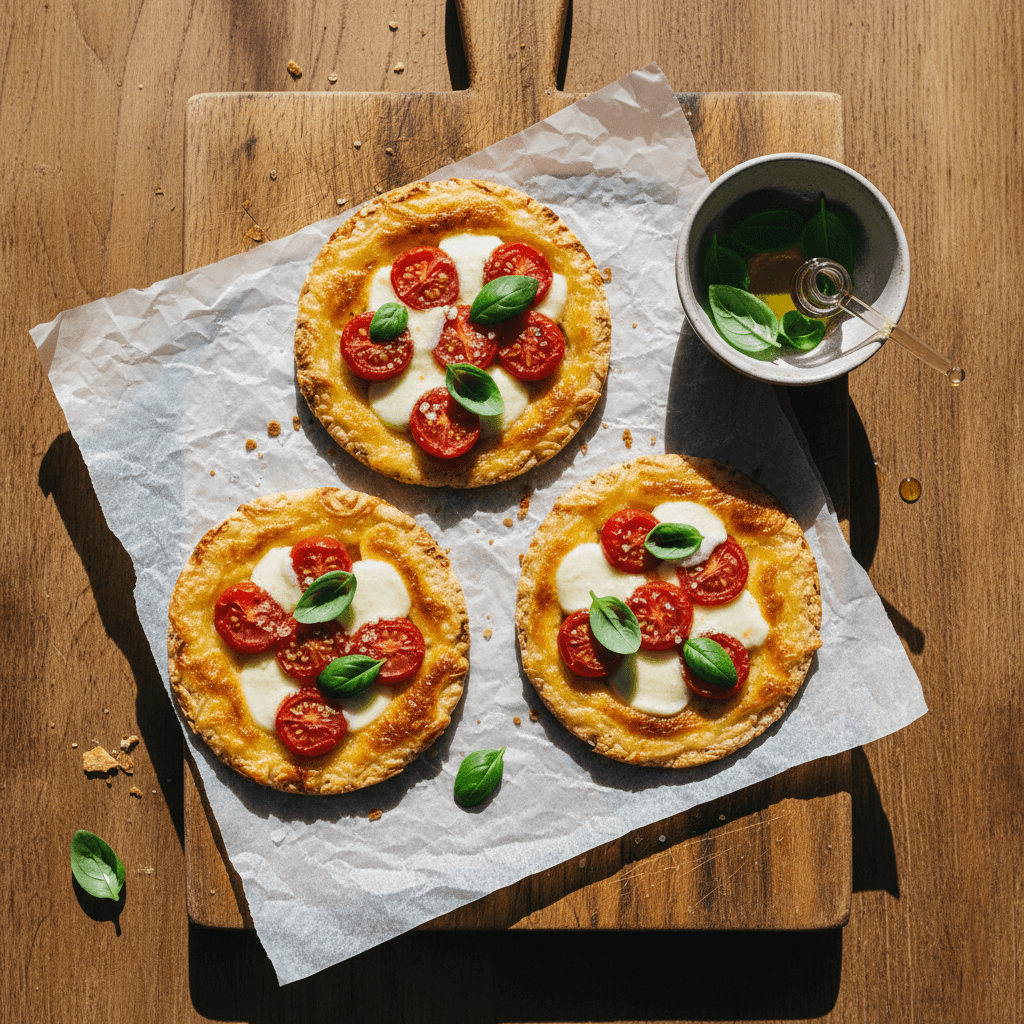 Healthy Tomato Tartlets