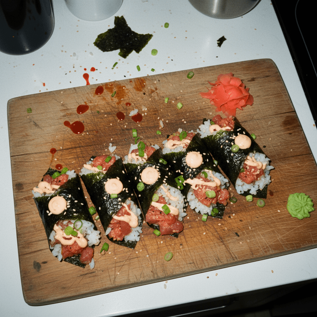 Spicy Tuna Hand Rolls