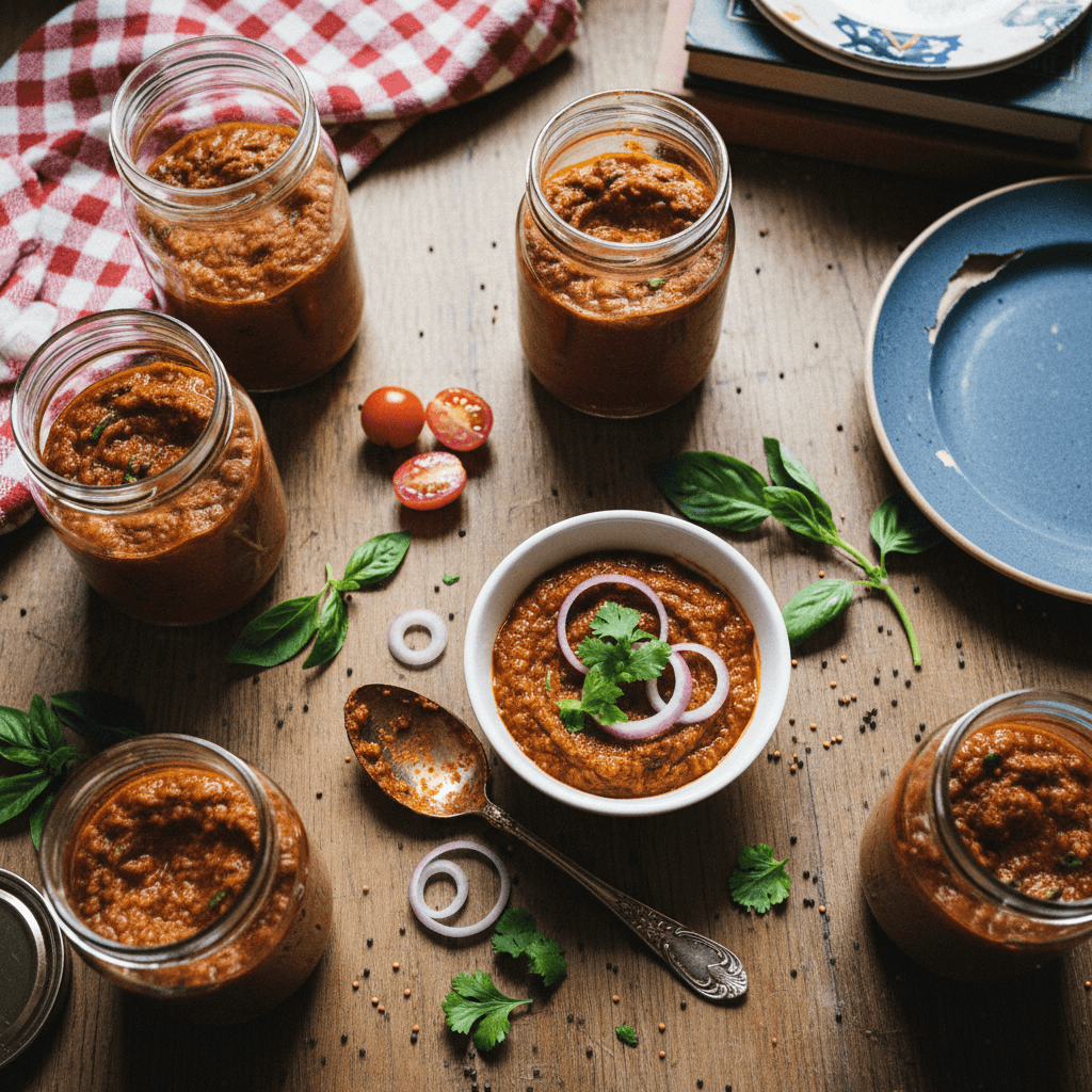 Granny’s Tomato Onion Chutney