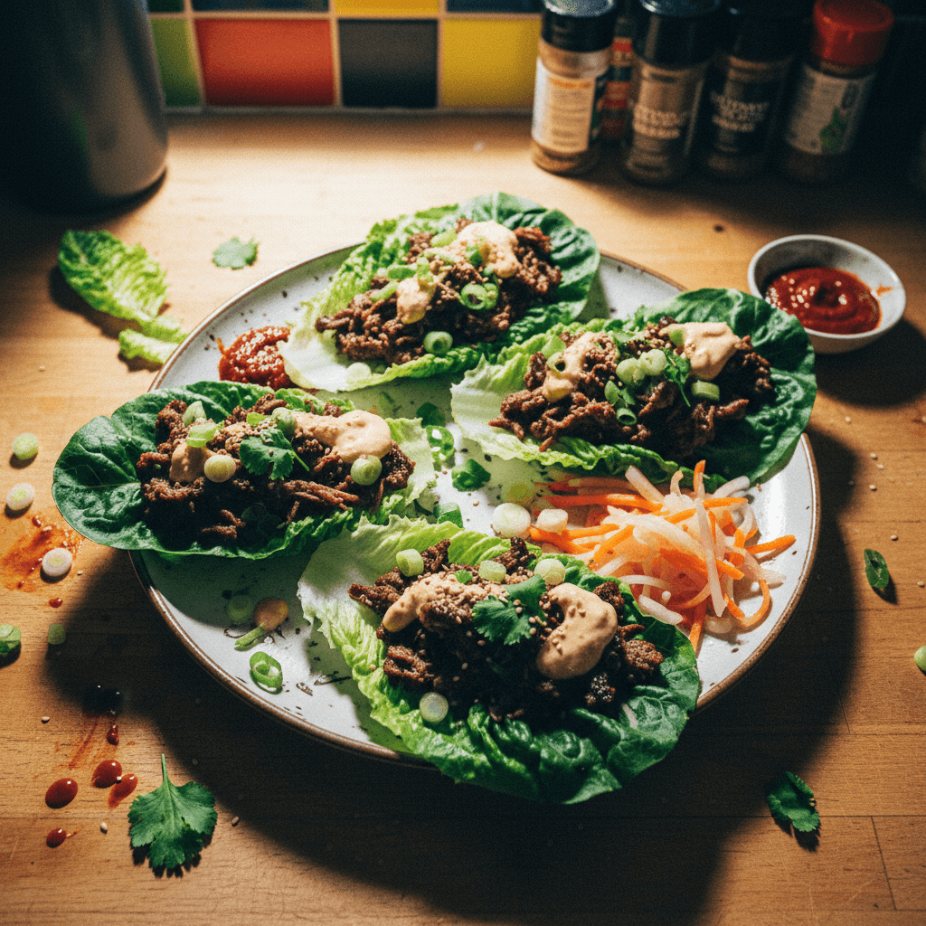 Trader Joe's Bulgogi Beef Lettuce Wraps