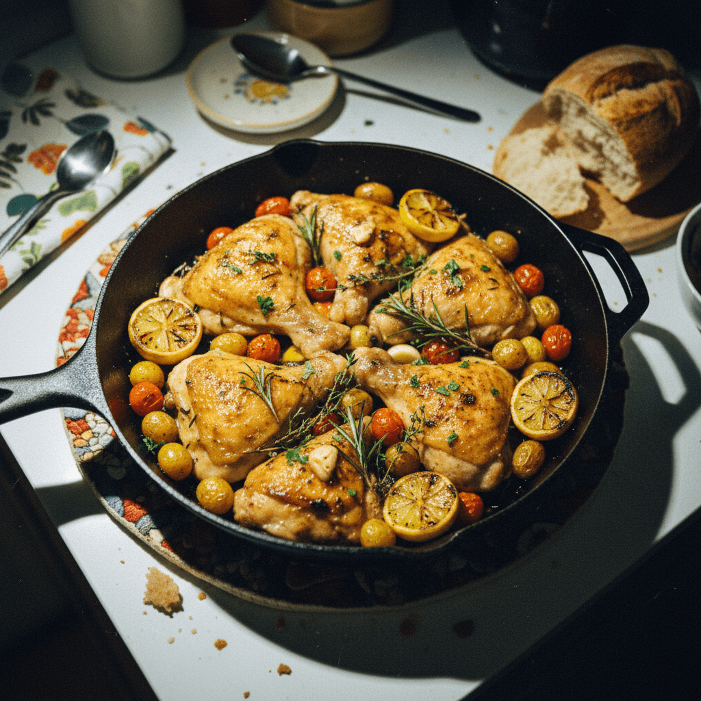 One-Pan Lemon Herb Chicken