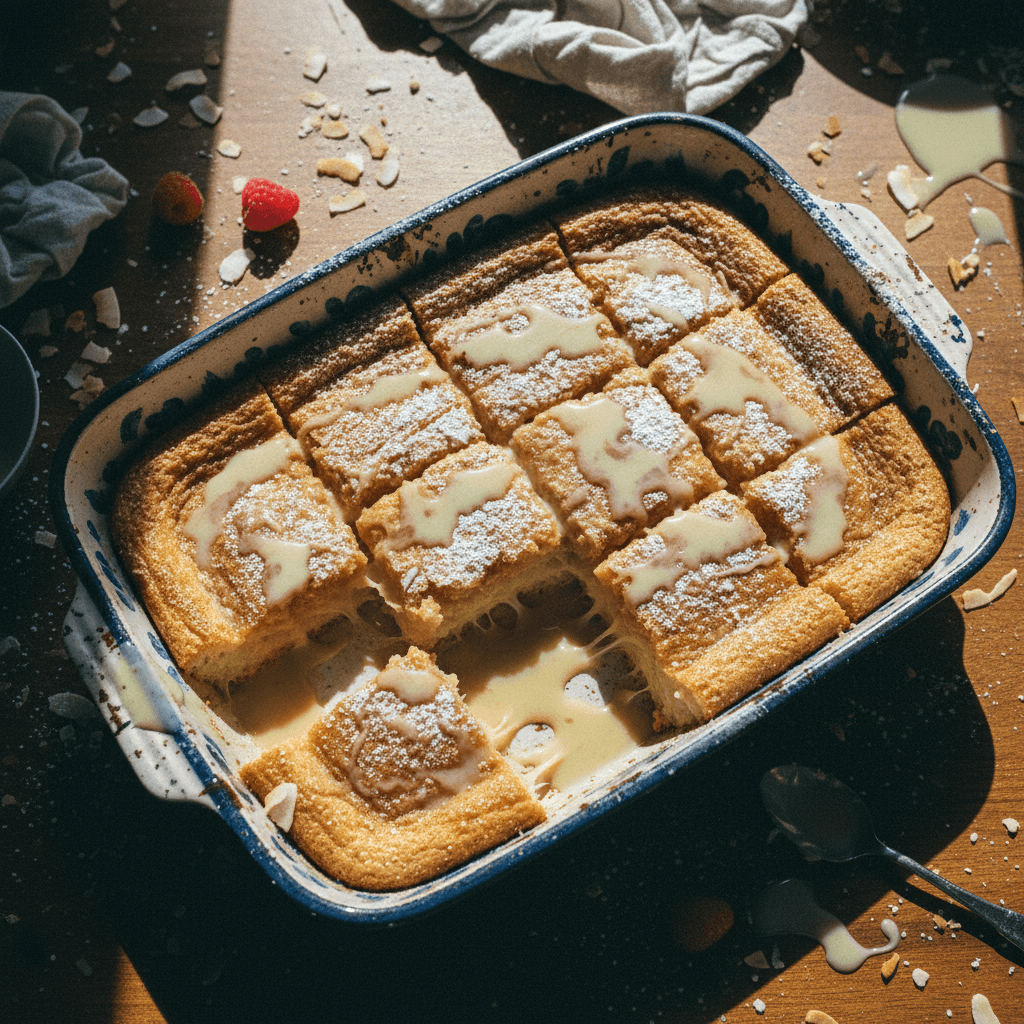 Chewy Butter Mochi