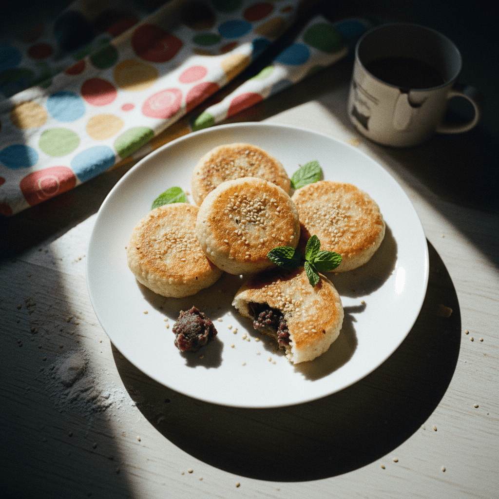 Sweet Rice Cakes (Nuòmǐ Bǐng)