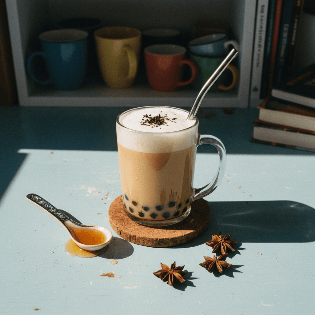 Homemade Milk Tea (奶茶)