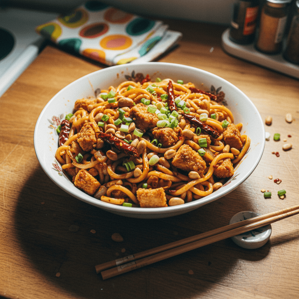 Kung Pao Noodles