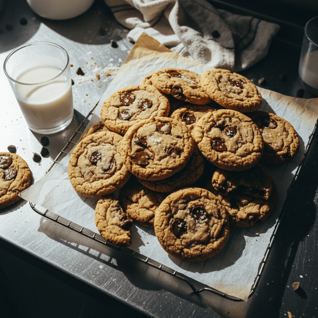 Classic Gooey Chocolate Chip Cookies