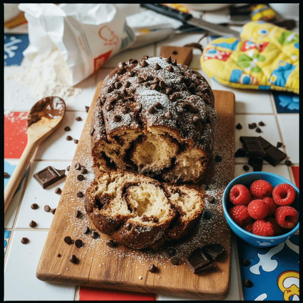 The Ultimate Pillowy Chocolate Bread