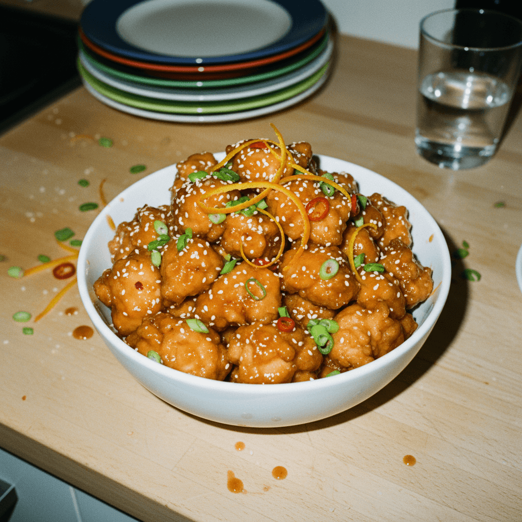 Homemade Orange Chicken
