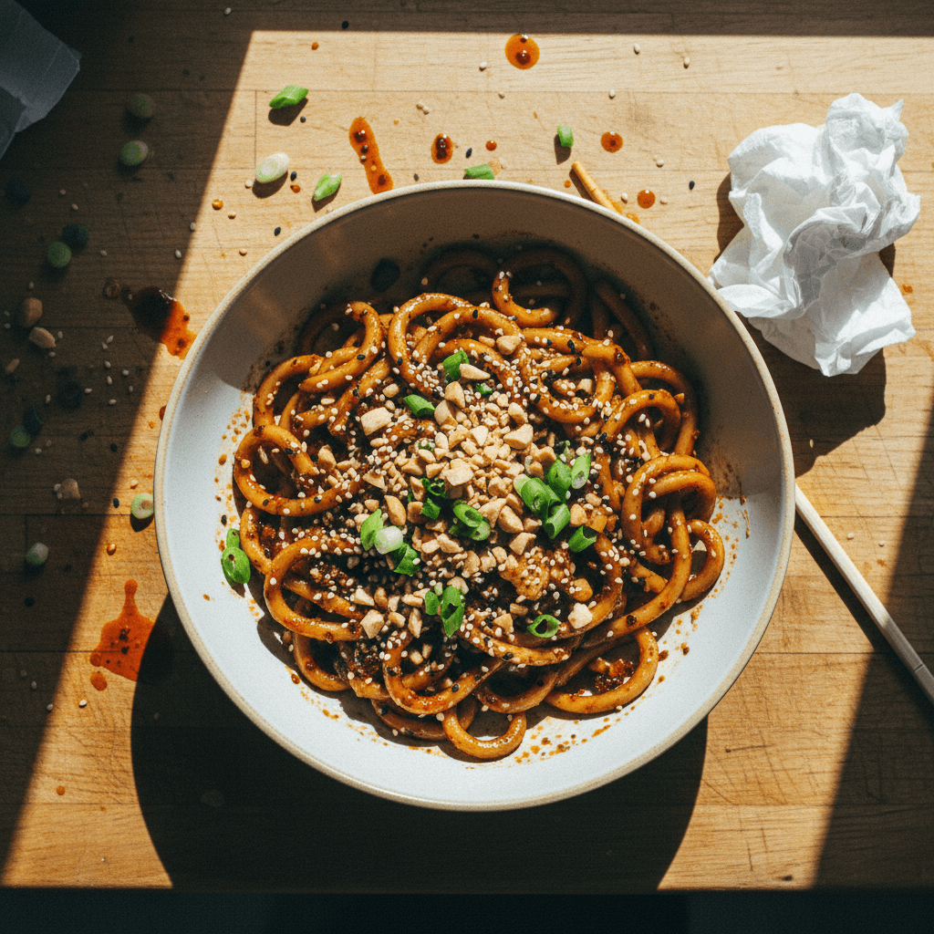 Miso Chili Oil Noodles