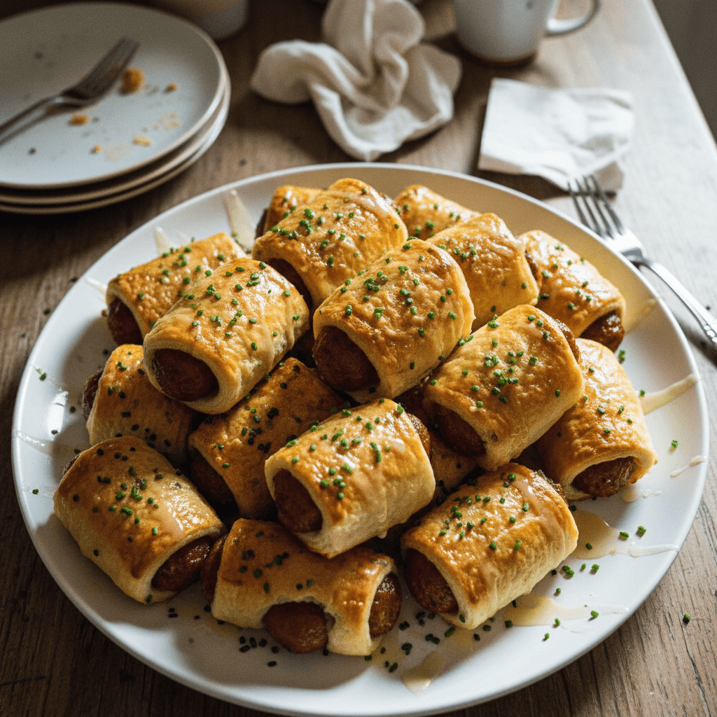 Crispy Sweet & Savory Breakfast Sausage Rolls
