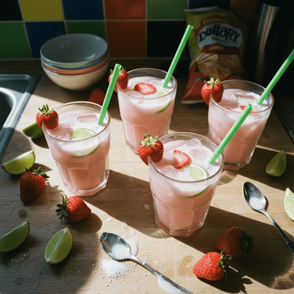 Strawberry Brazilian Lemonade