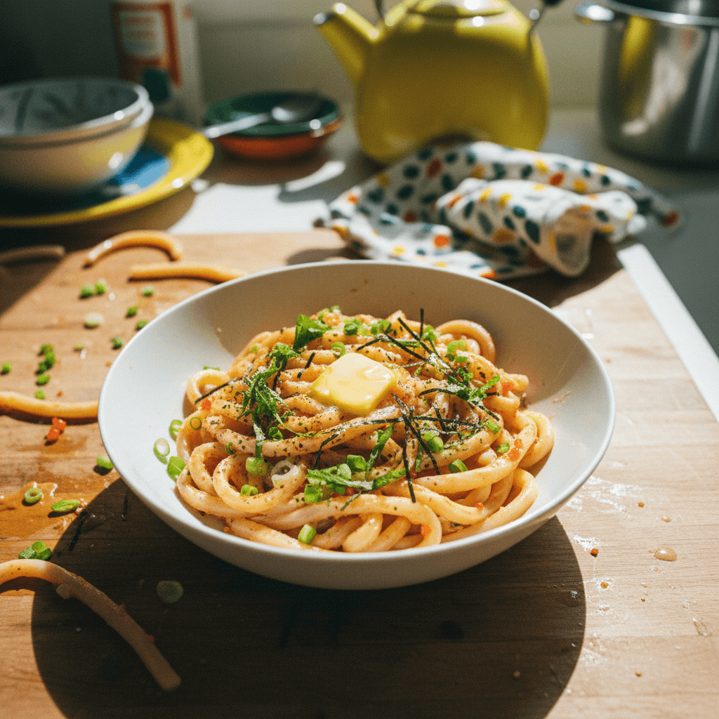 Mentaiko Butter Udon