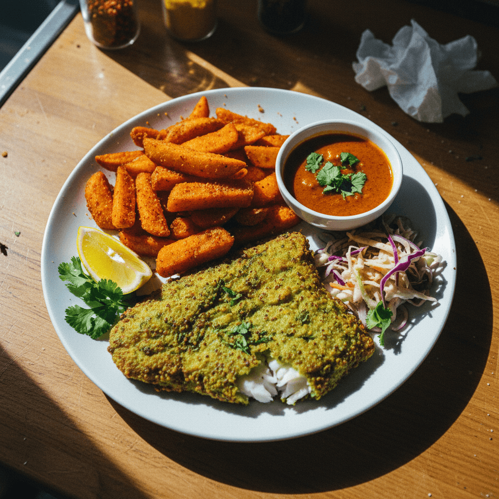 Bengali Spicy Fish and Chips