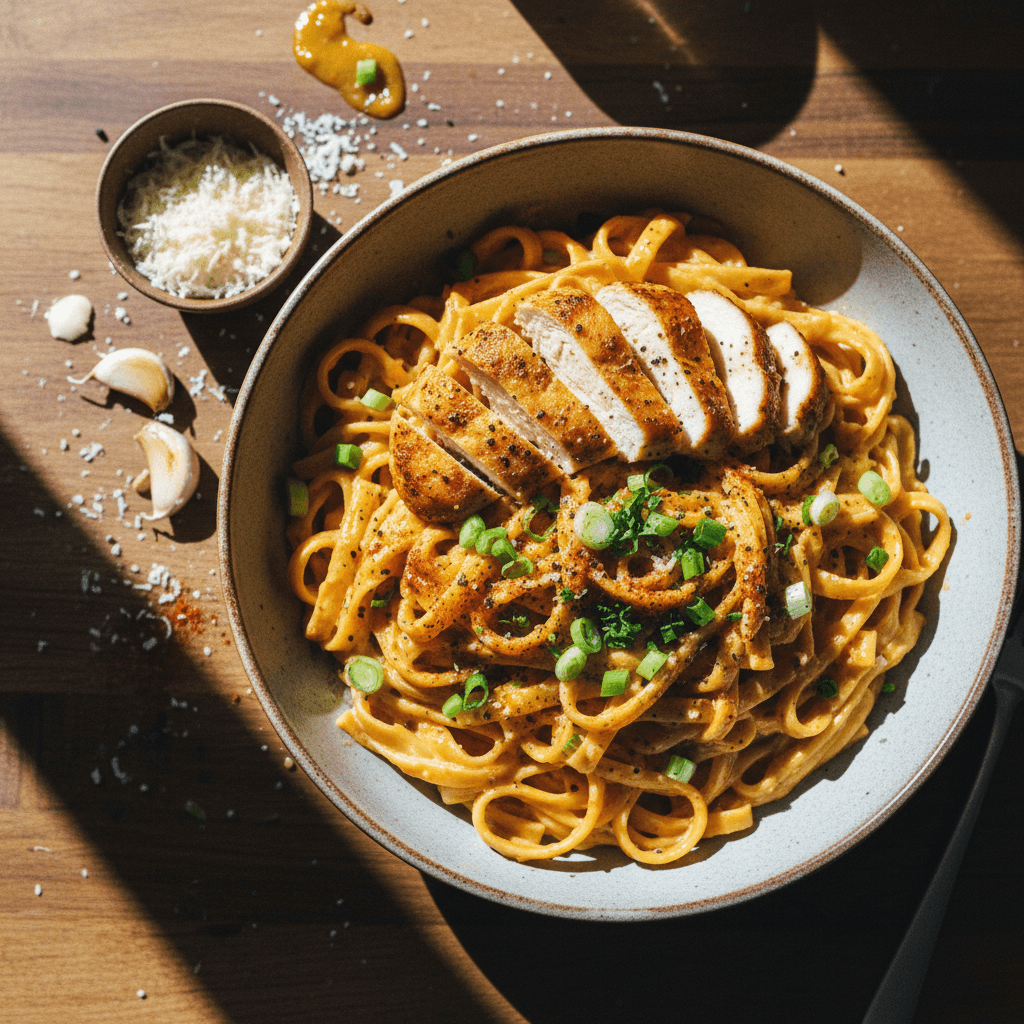 Cajun Garlic Butter Alfredo