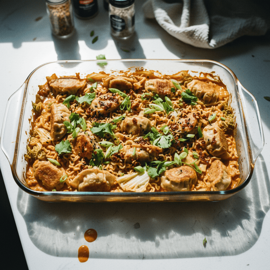 One-Pan Dumpling Casserole