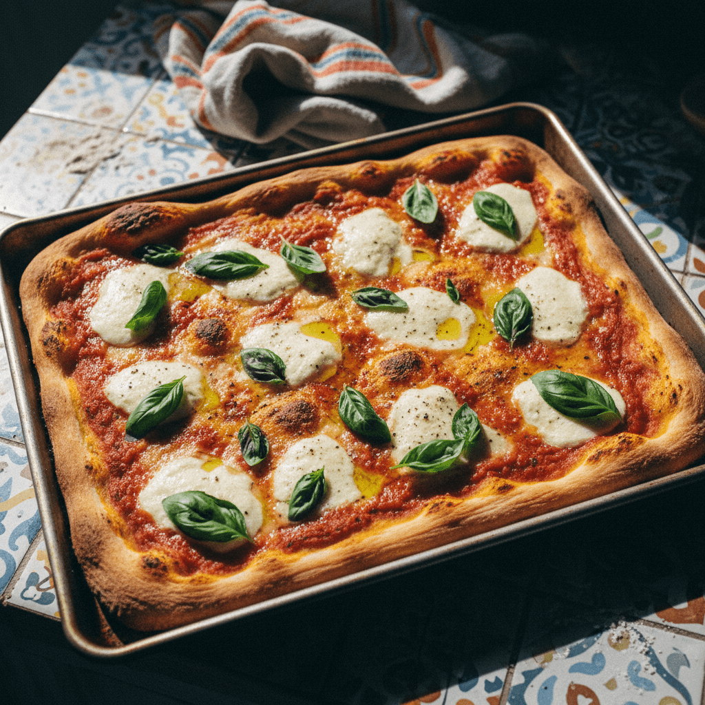 Same day Sheet Pan Pizza