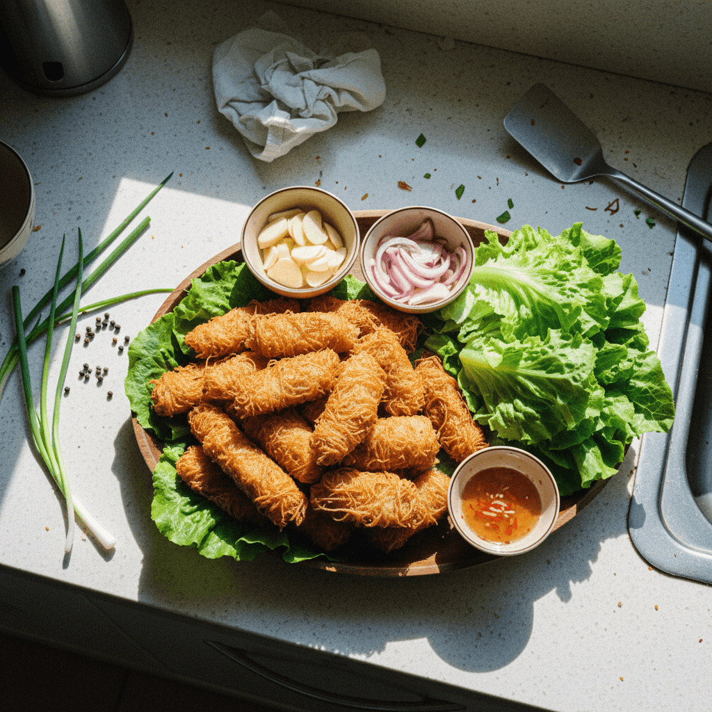 Bánh Rế Chả Tôm