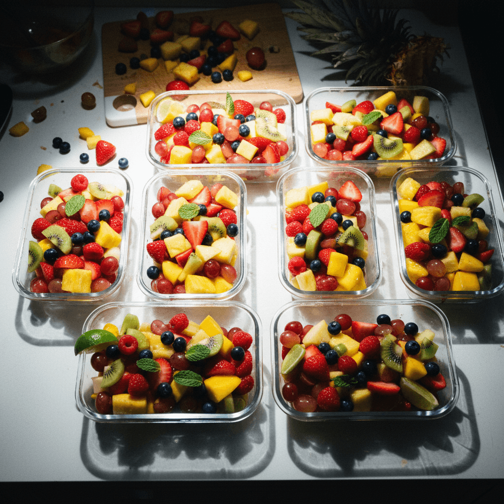 Fruit Salad Weekly Meal Prep