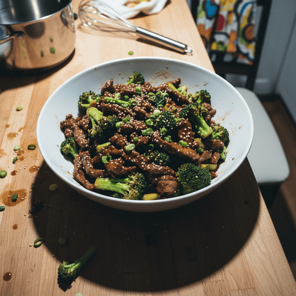 Beef and Broccoli Stir-Fry