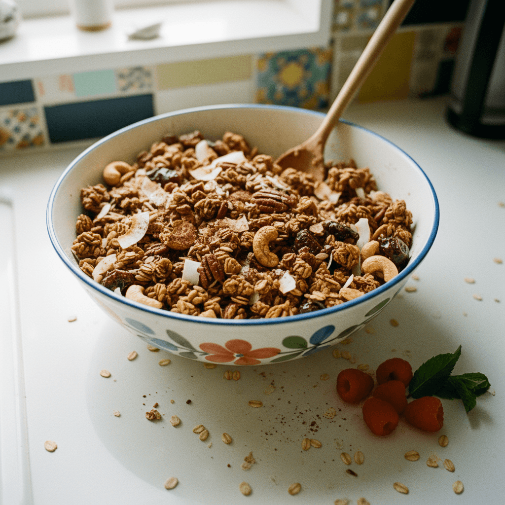 Big Fat Crunchy Granola Clusters