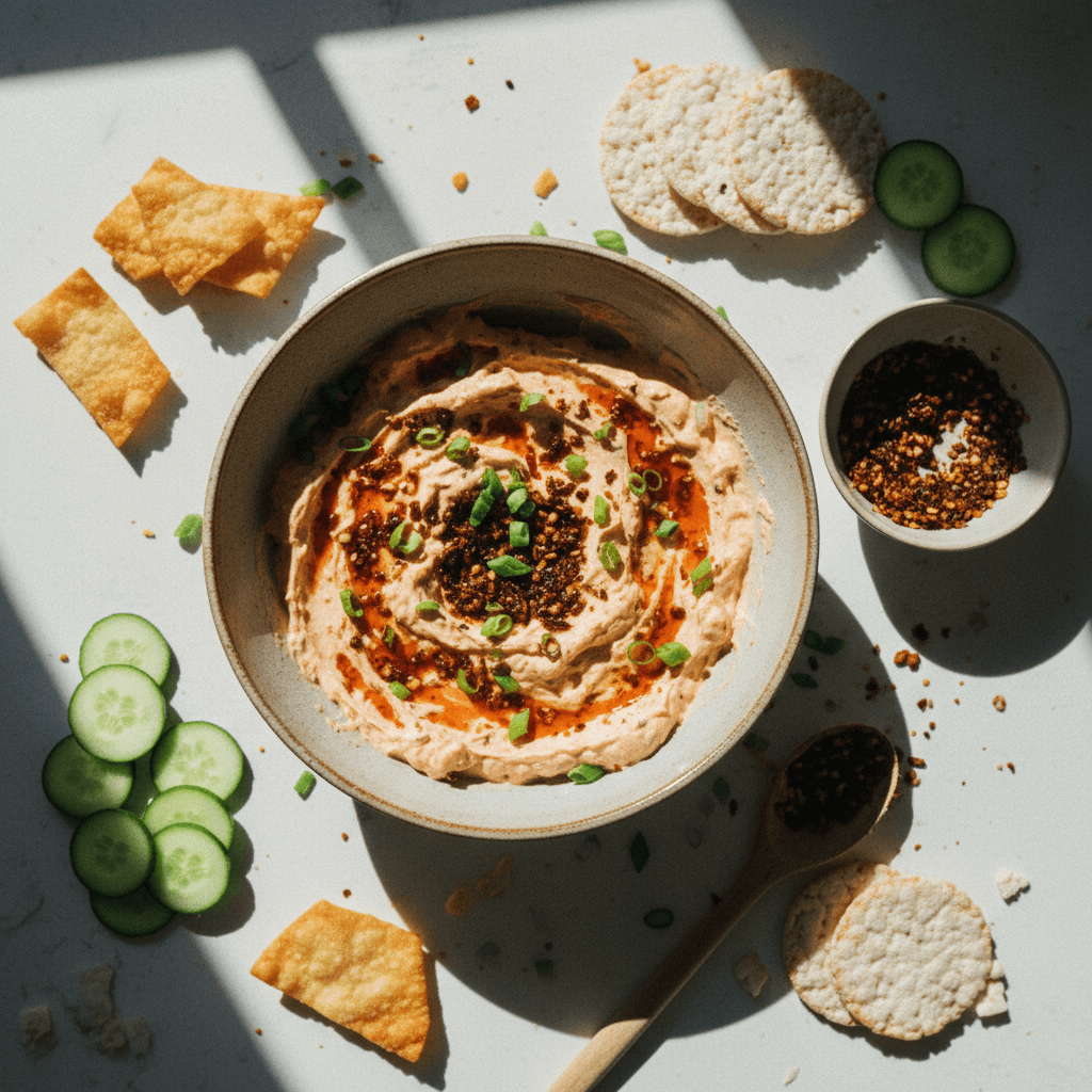 Viral Chili Crunch Sushi Dip