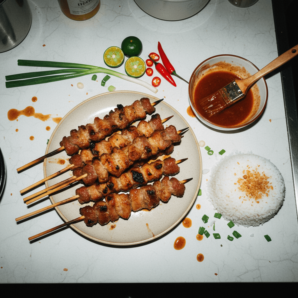 Filipino Pork BBQ (Inihaw na Baboy)
