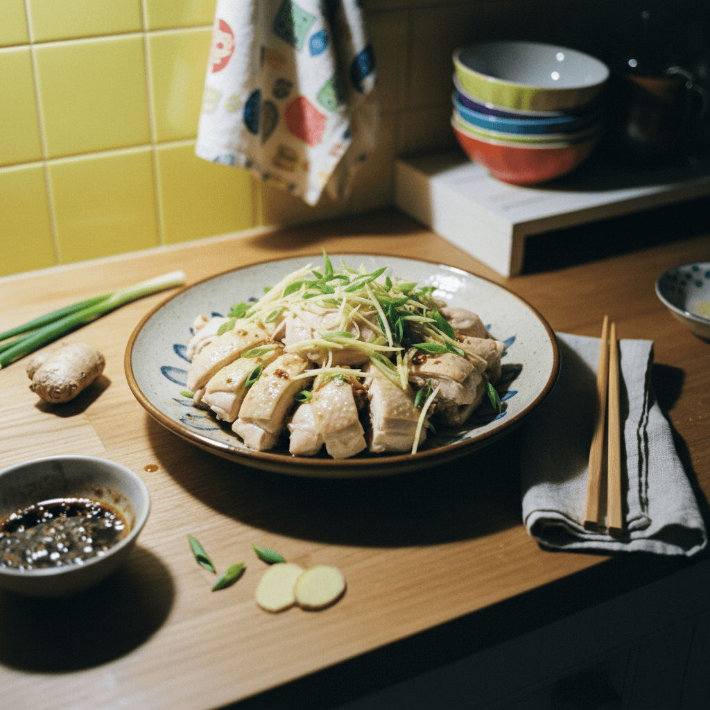 Steamed Salted Chicken