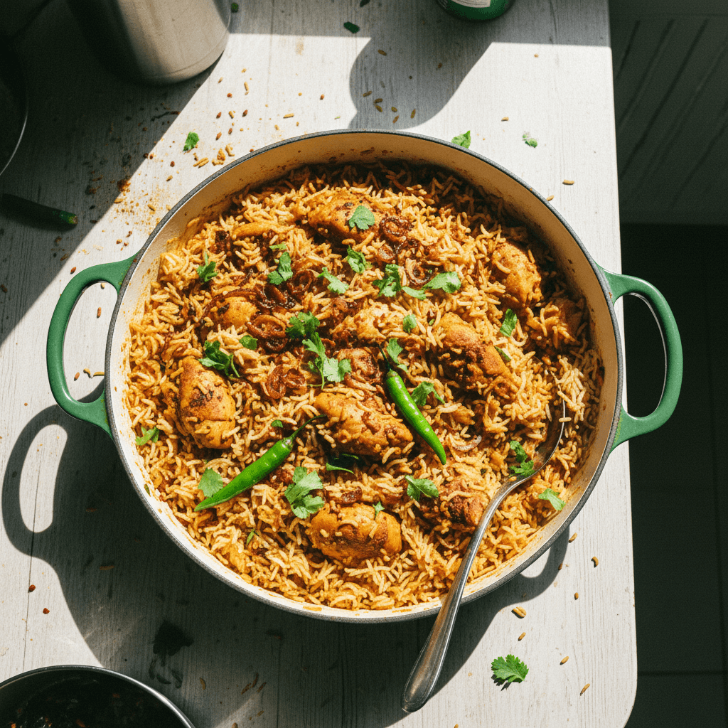 Simple Chicken Biryani
