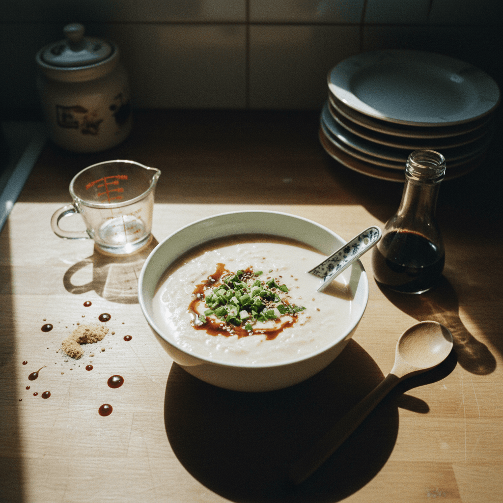 3-Minute Soy Milk Soup