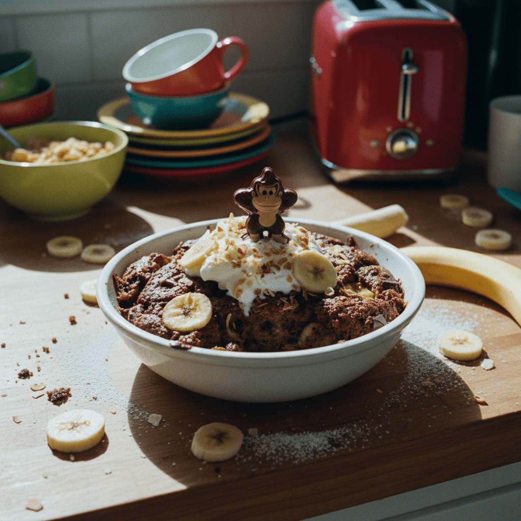 Derek Jaeger’s “Donkey Kong” Banana Bread