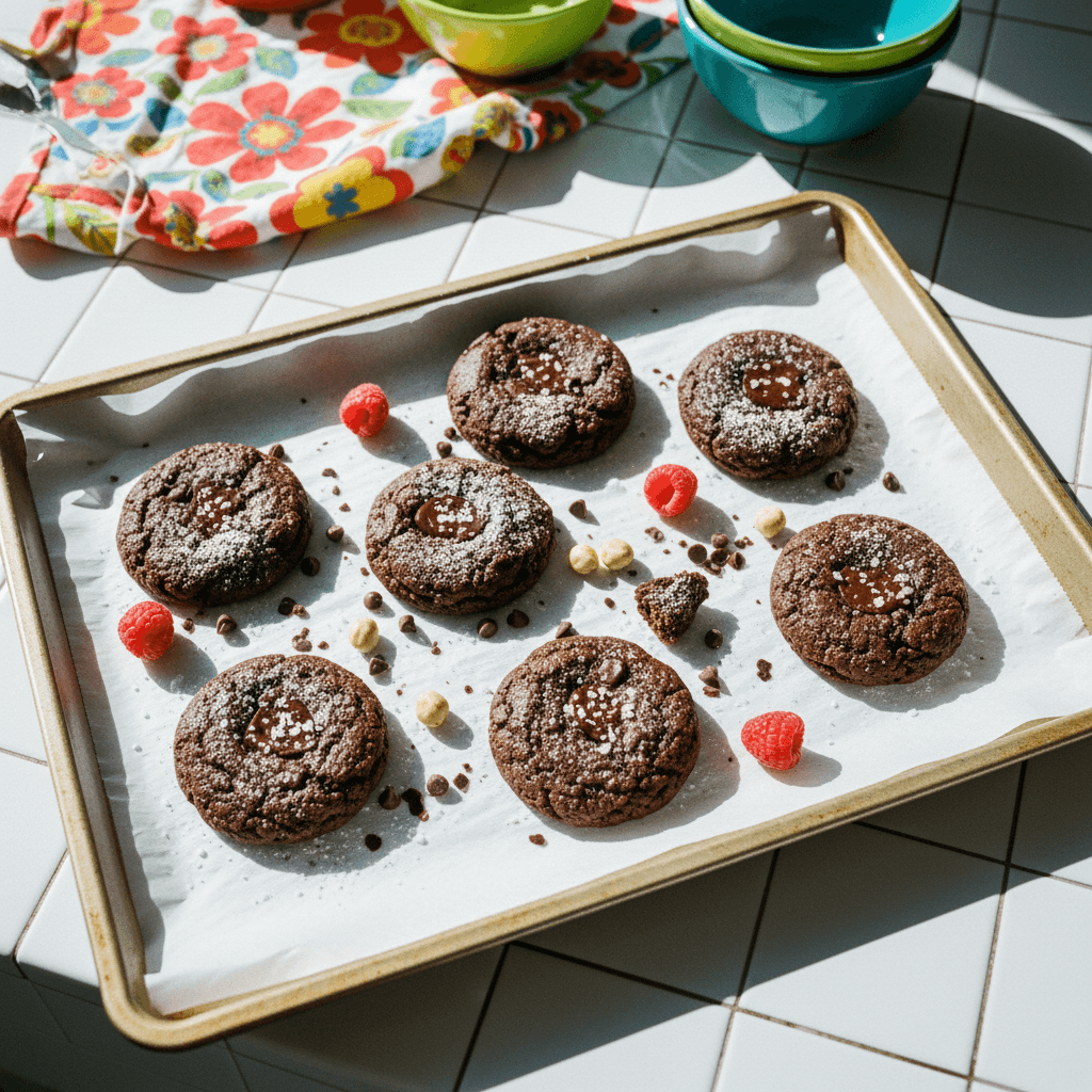 Gluten-Free Double Chocolate Cookies