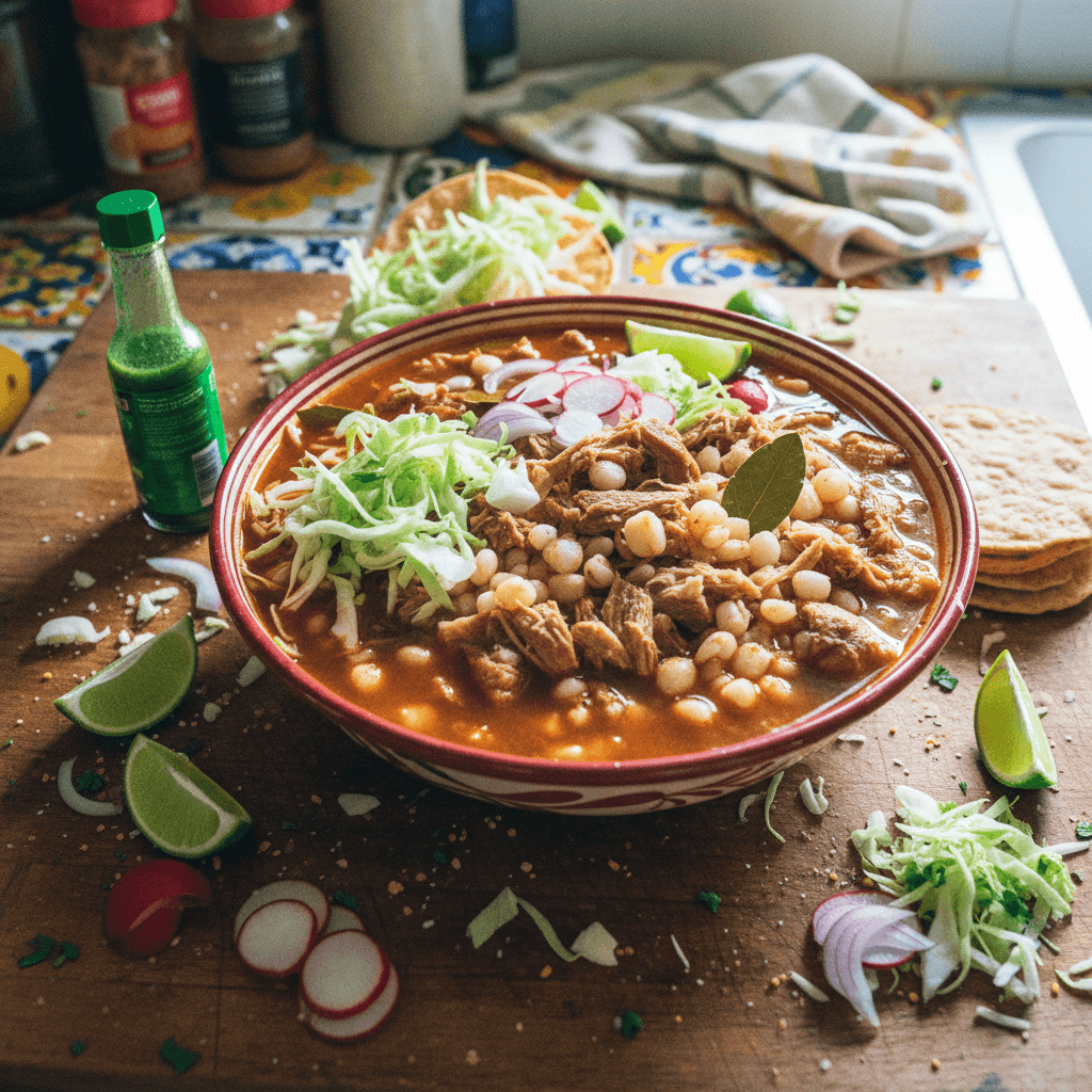 Pozole Rojo de Puerco