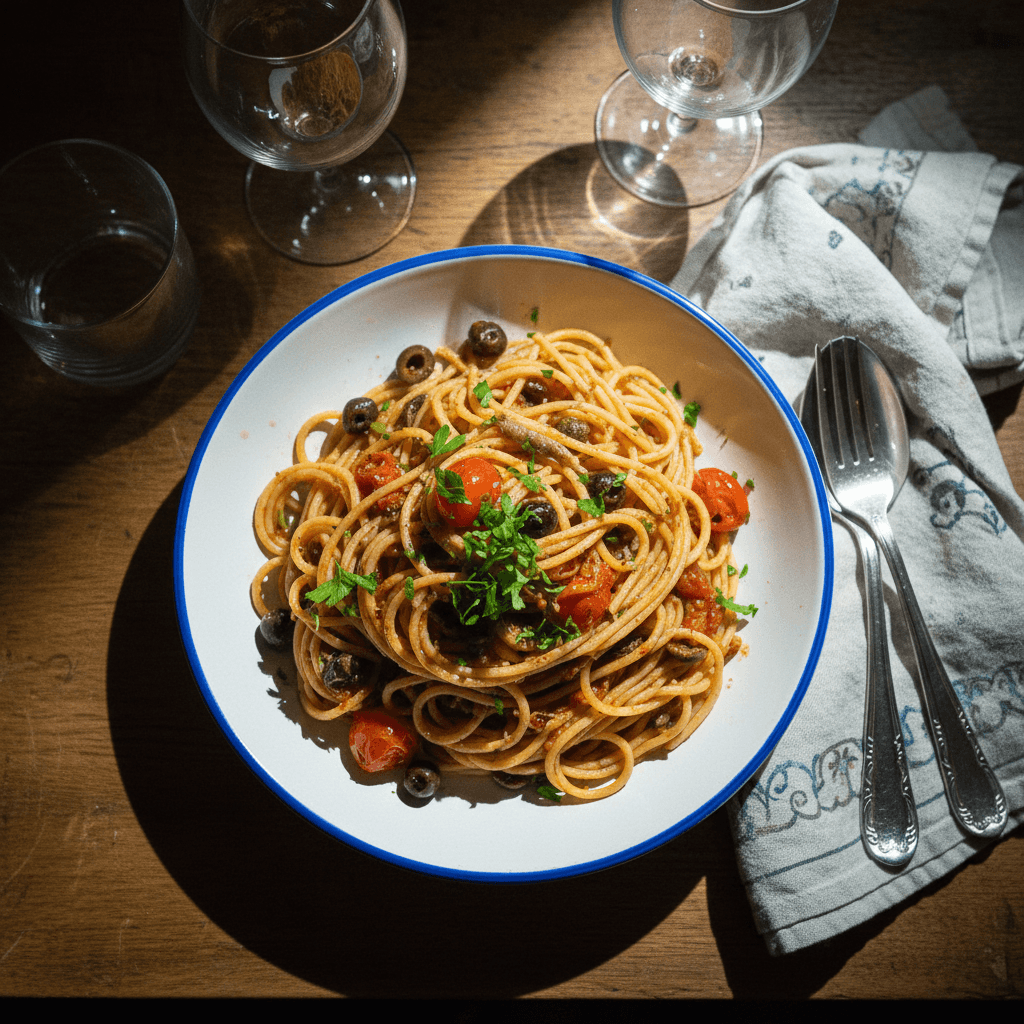 Spaghetti alla Puttanesca