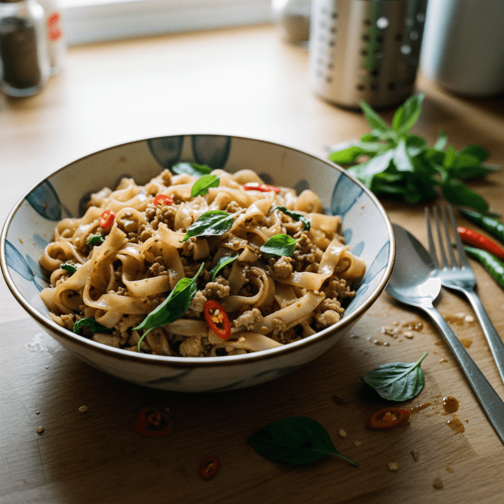 Pad Kee Mao (Drunken Noodles)