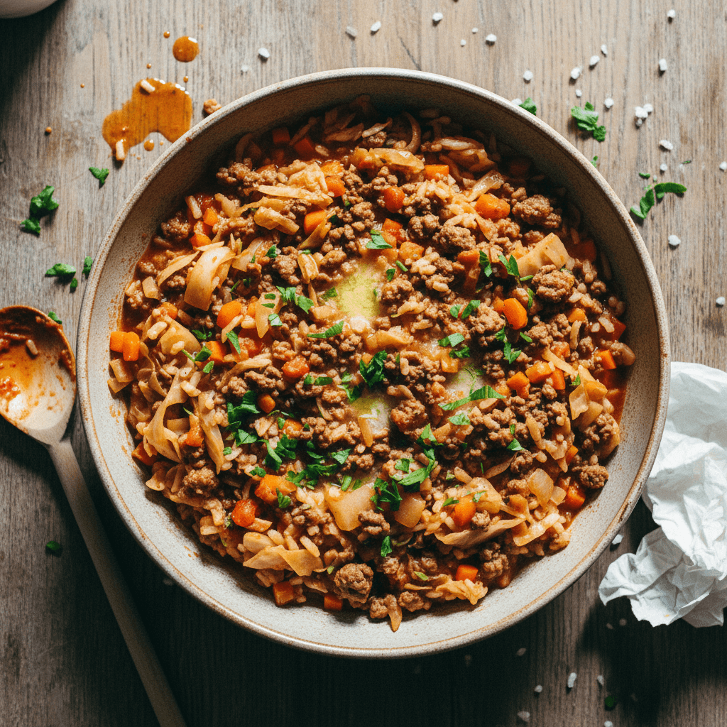 Unstuffed Cabbage Rolls