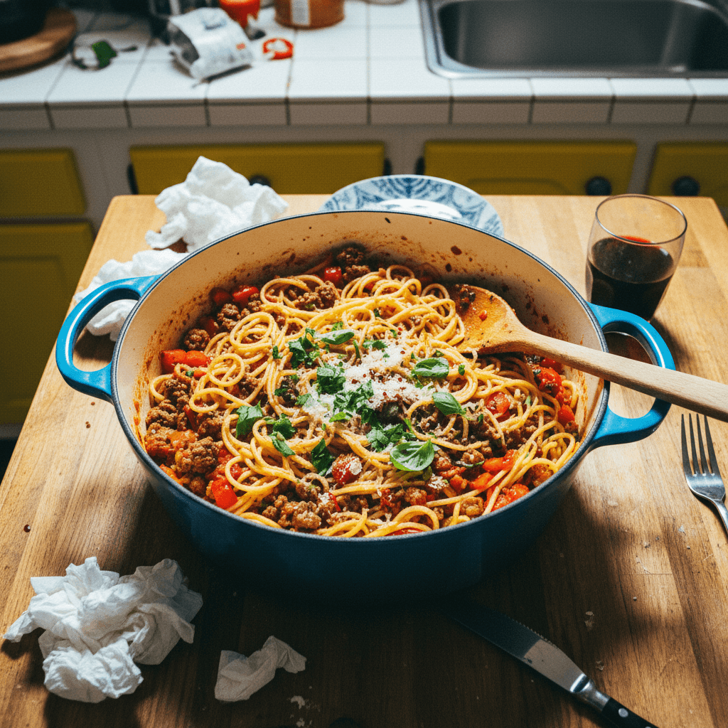 One Pot Spaghetti