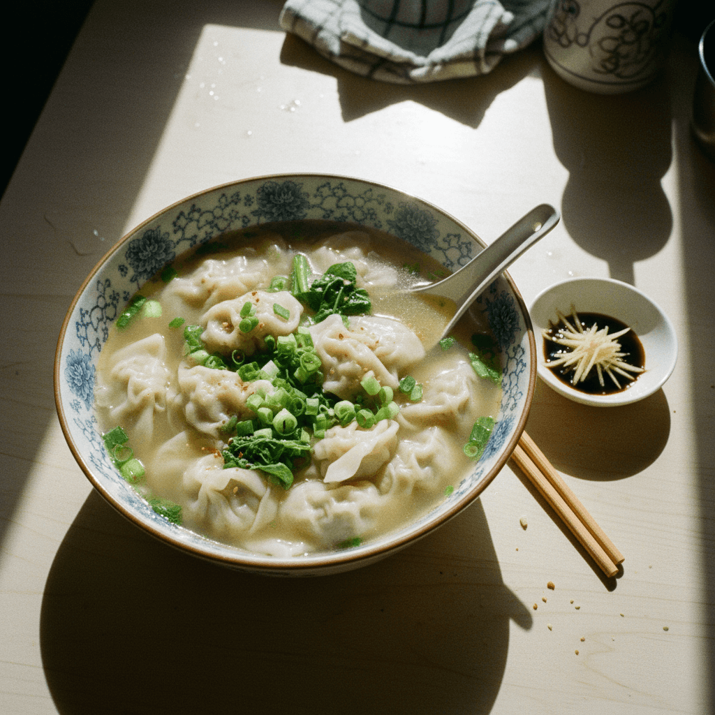 Shanghainese Wonton Soup