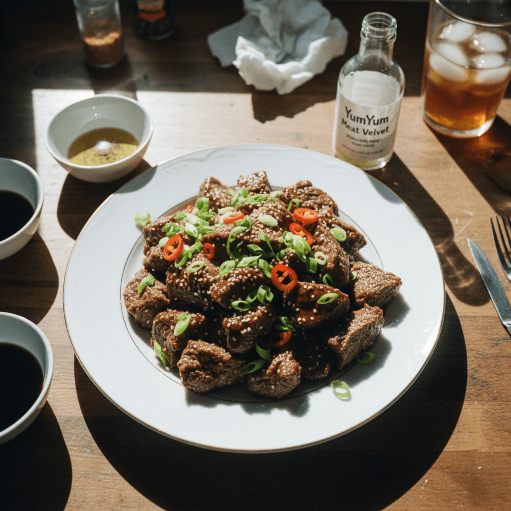 Velveted Beef (Chinese Restaurant Style)
