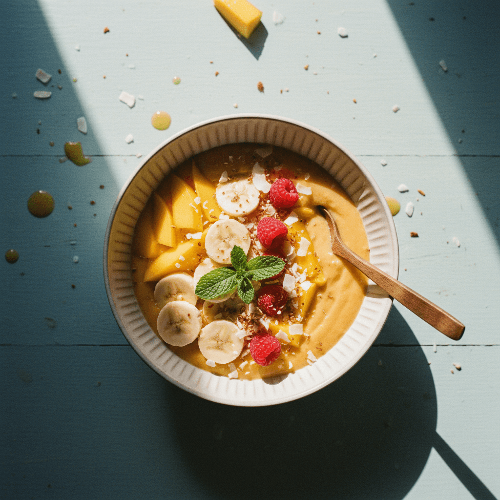 Tropical Fruit Smoothie Bowl