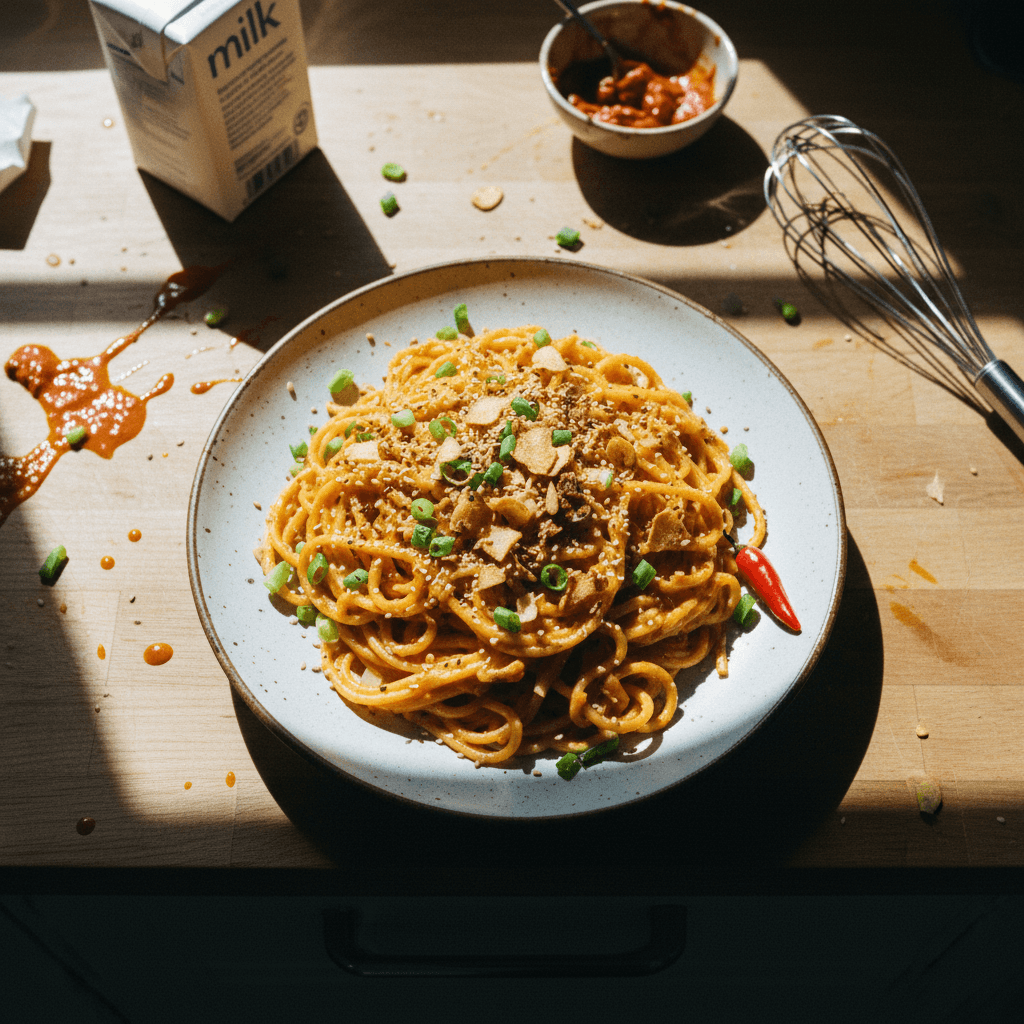 Spaghetti all'Assassina Korean